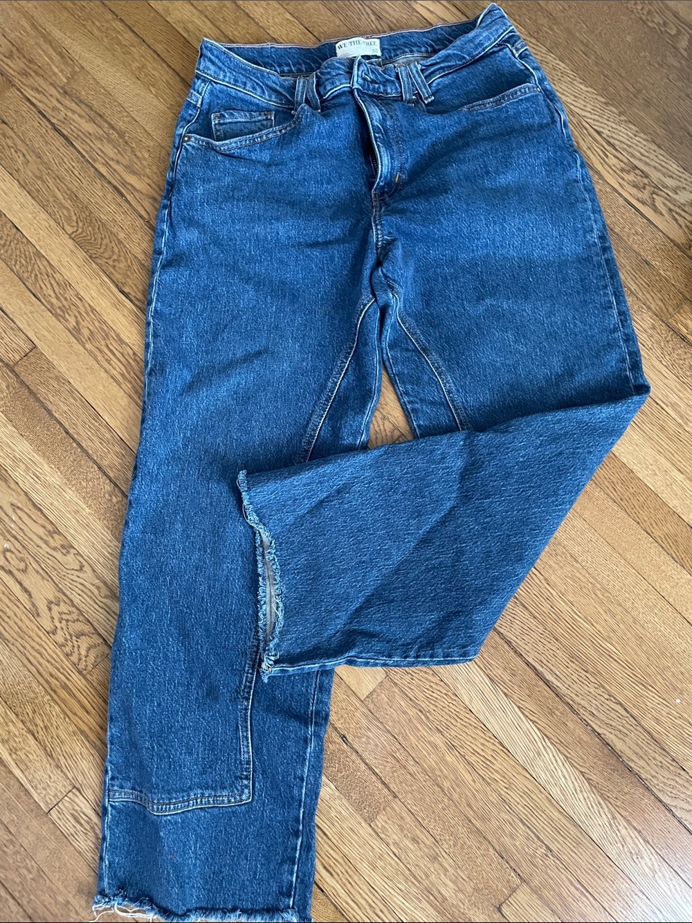 RISK TAKER We The Free High-Rise Jeans straight women’s 30 denim
